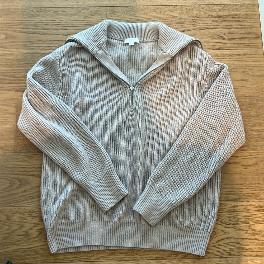 Cos Men’s Sweater - Cotton/Wool Blend - M